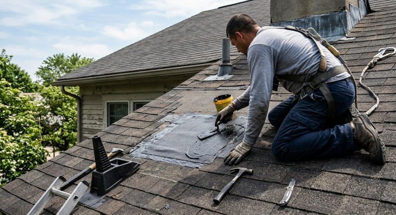 Our team working on Roofing Service projects in Kennebunkport, ME