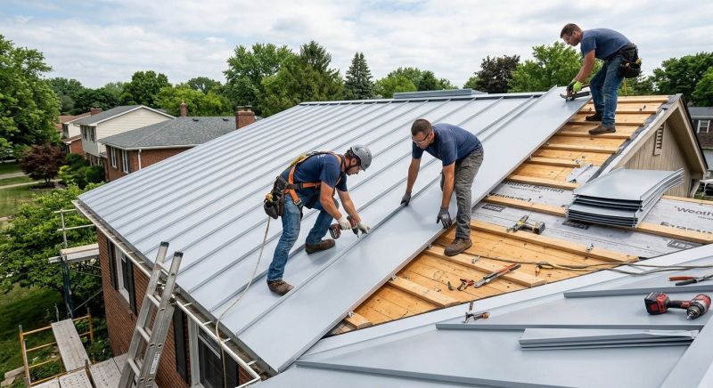 Aluminum Roof Installation in Cumberland County, ME