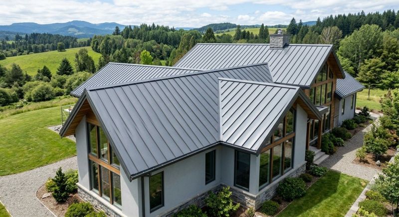 Aluminum Roof Installation in Kennebunk, ME