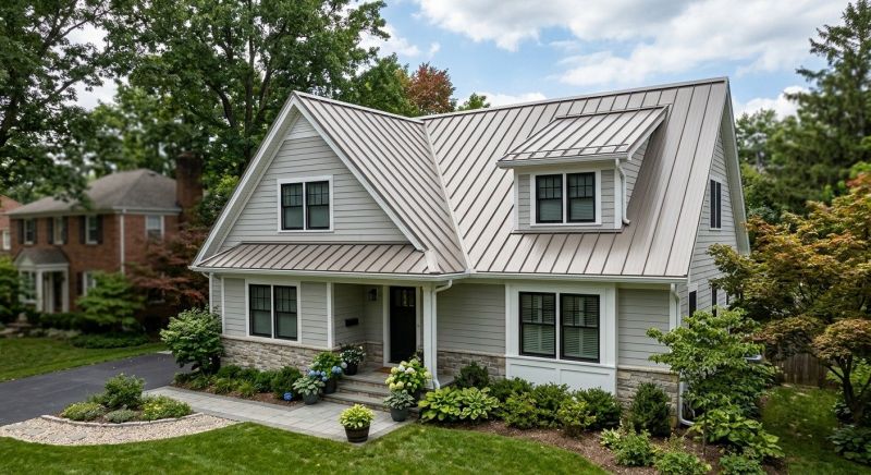 Aluminum Roof Replacement in Hollis Center, ME