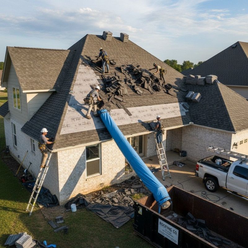 Asphalt Roof Replacement in Buxton, ME