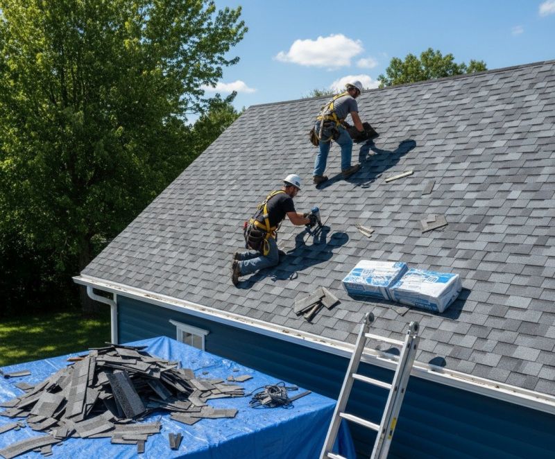 Asphalt Roof Replacement in Cumberland County, ME