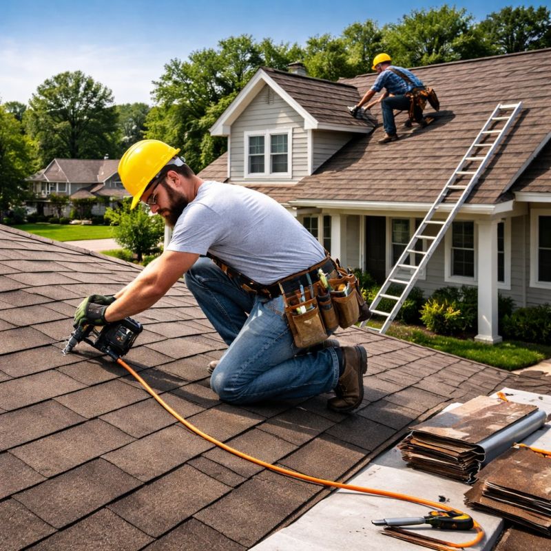 Asphalt Shingles Installation in Scarborough, ME