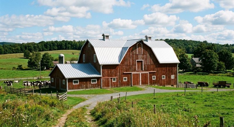 Barn Roof Replacement in Kennebunk, ME