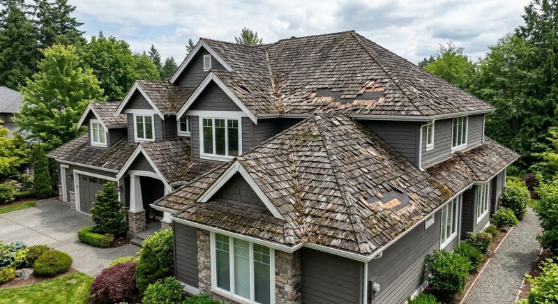 Cedar Roof Replacement in Kennebunkport, ME