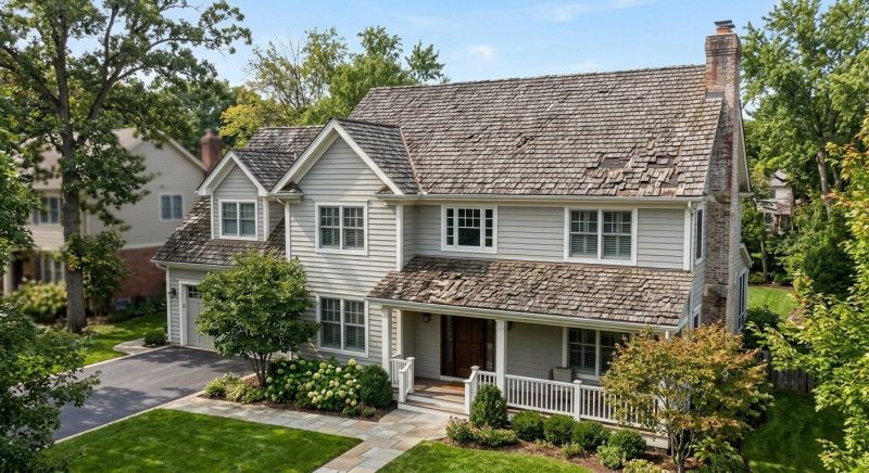 Cedar Roof Replacement in York County, ME
