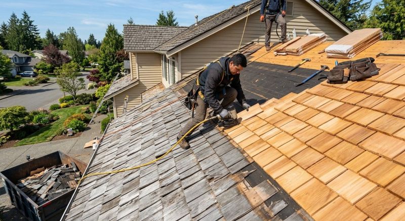 Cedar Shingles Replacement in South Portland, ME