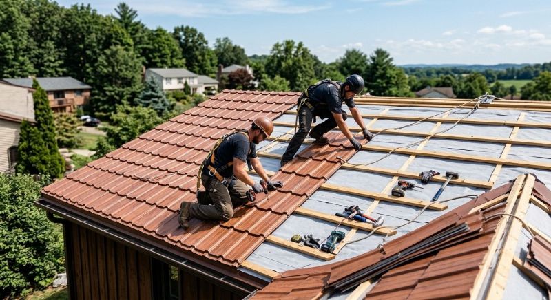 Copper Roof Installation in Kennebunkport, ME