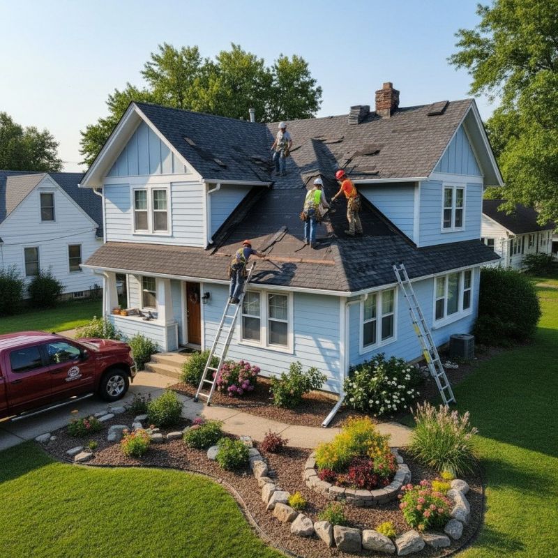 Damaged Roof Replacement in Cape Elizabeth, ME