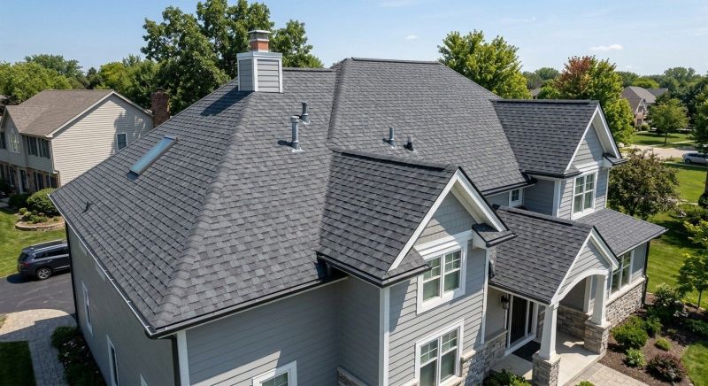Damaged Roof Replacement in Kennebunkport, ME