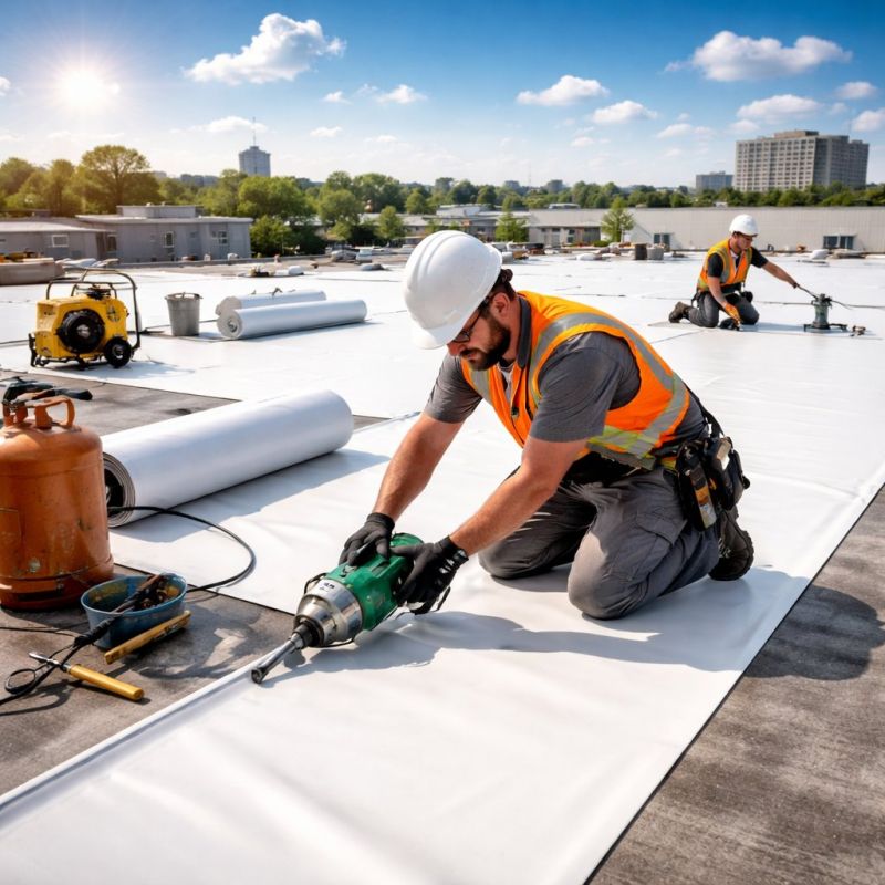 Epdm Roof Installation in Saco, ME