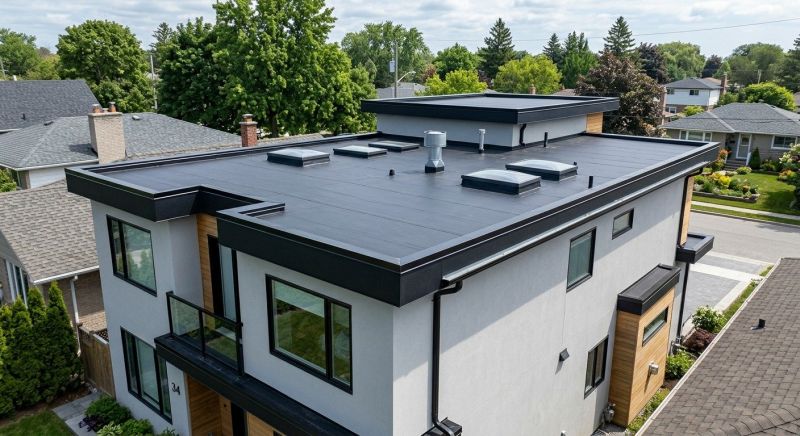 Flat Roof Construction in Kennebunkport, ME