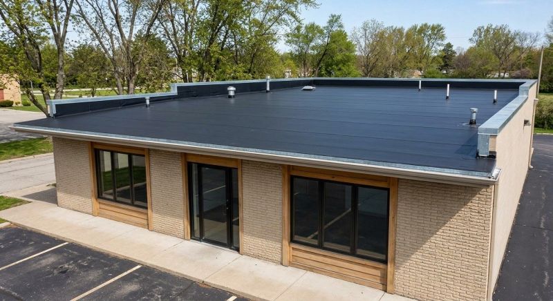 Flat Roof Installation in Ogunquit, ME