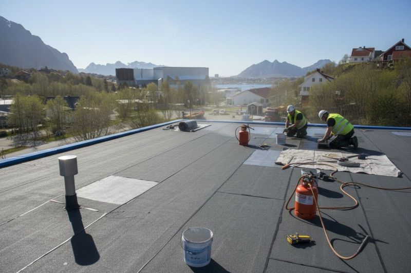 Flat Roof Replacement in Kennebunkport, ME