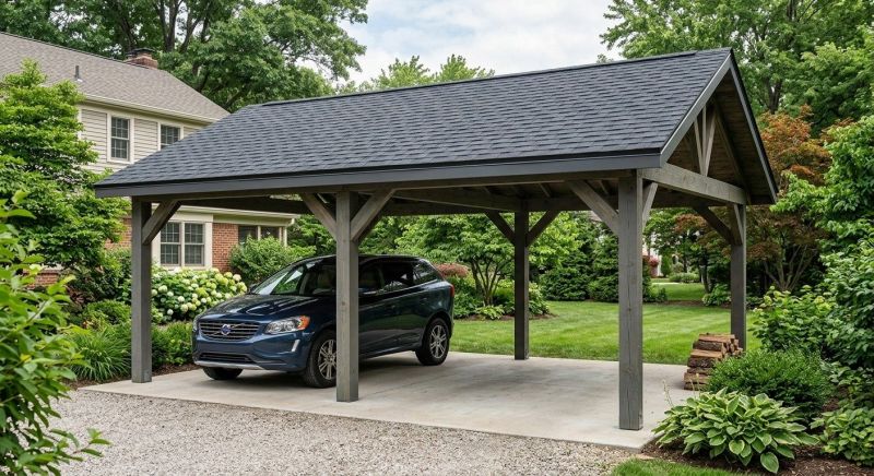 Garage Roof Installation in Kennebunkport, ME