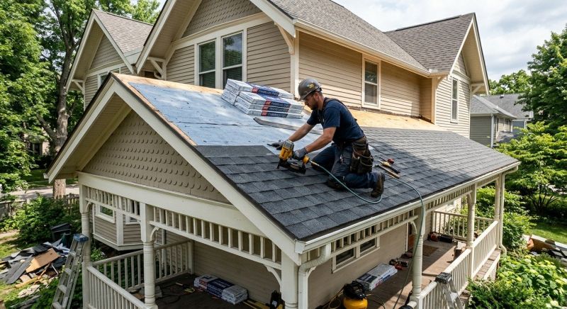 House Roof Installation in Saco, ME