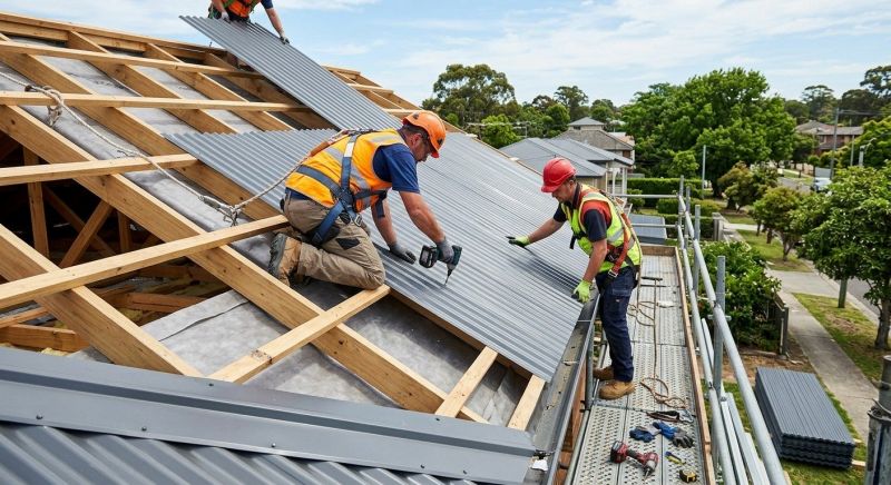 Metal Roof Installation in Lebanon, ME