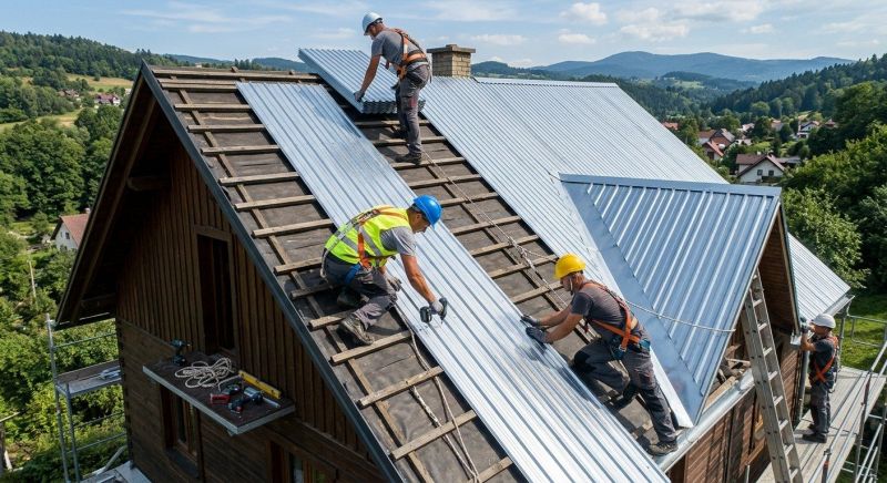 Metal Roof Installation in Kennebunkport, ME