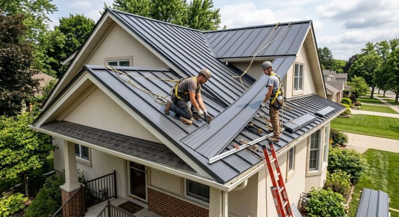 Metal Roof Installation in Ogunquit, ME