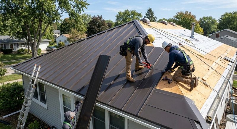 Metal Roof Installation in Portland, ME