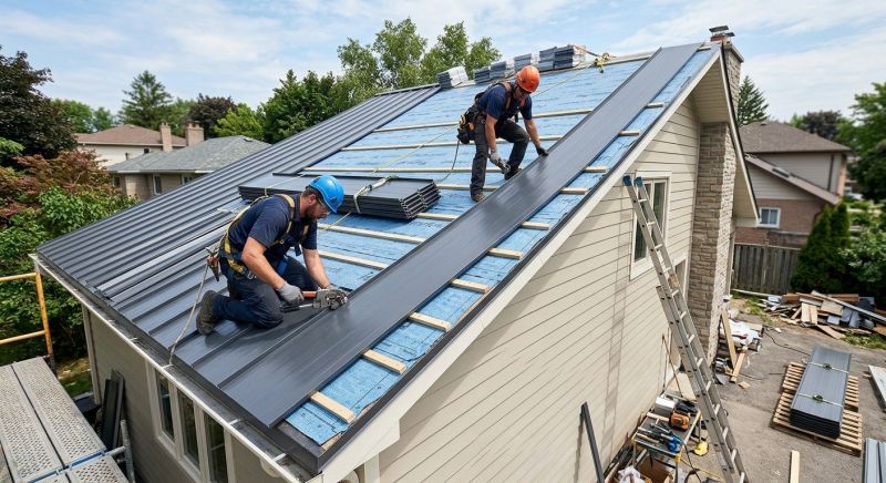 Metal Roof Installation in Sanford, ME