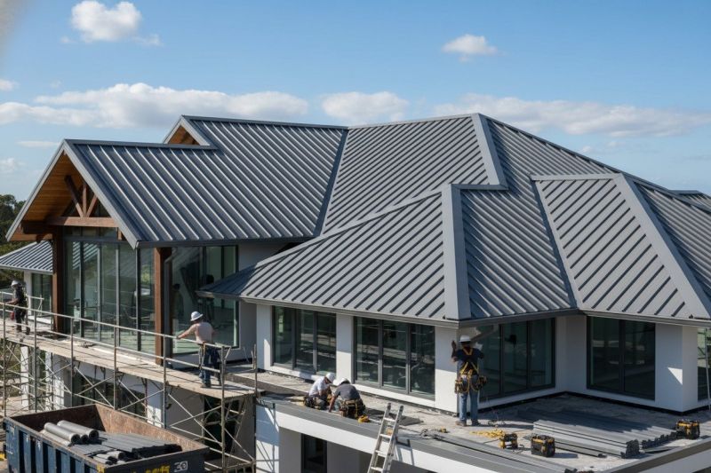 Metal Roof Replacement in Gorham, ME