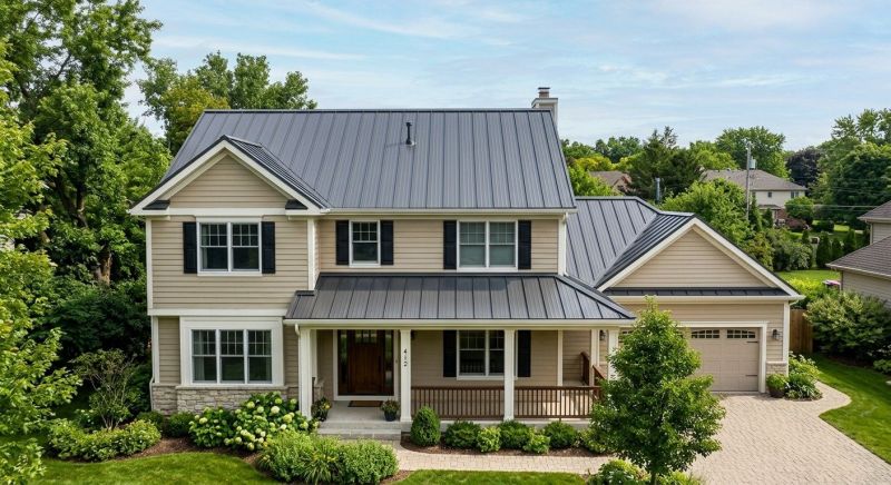 Metal Roof Replacement in Wells, ME