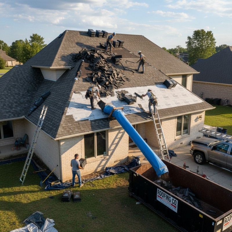 Residential Roof Replacement in East Waterboro, ME