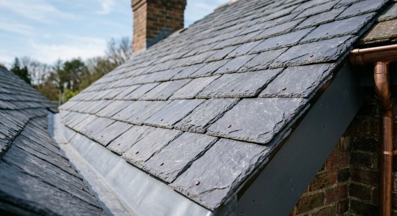 Slate Roof Construction in North Waterboro, ME