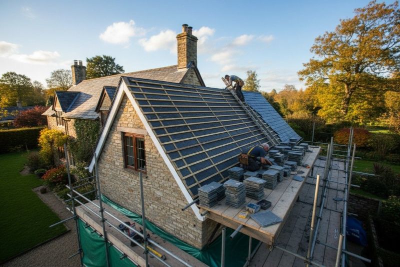 Slate Roof Replacement in Berwick, ME