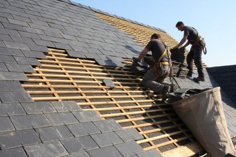 Slate Roof Replacement in Biddeford, ME