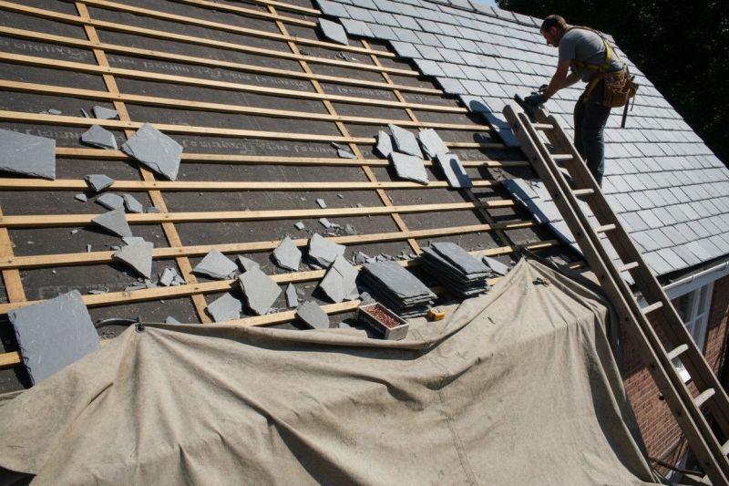 Slate Roof Replacement in Portland, ME