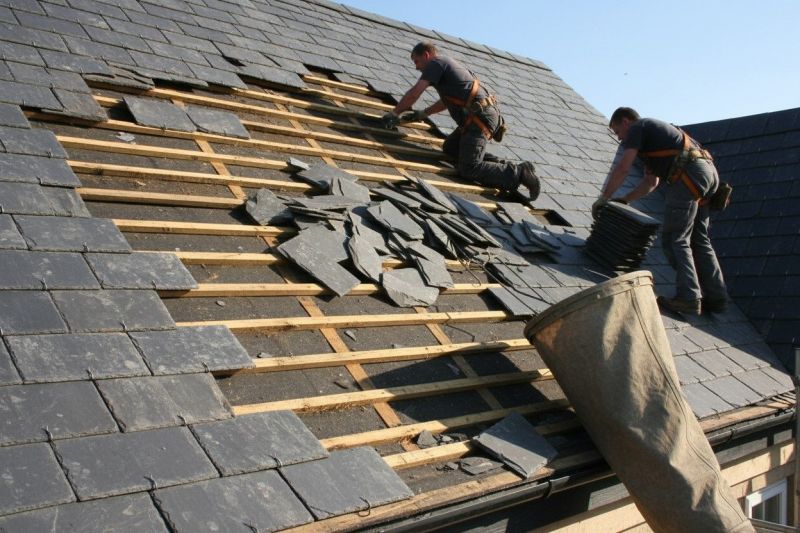Slate Roof Replacement in Scarborough, ME