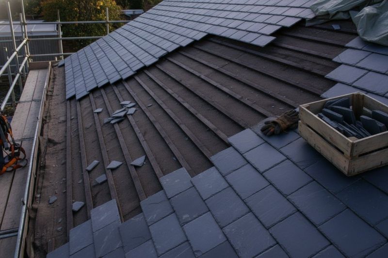 Slate Roof Replacement in Wells, ME