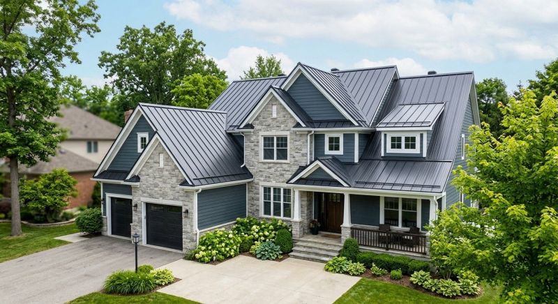 Steel Roof Replacement in Biddeford, ME