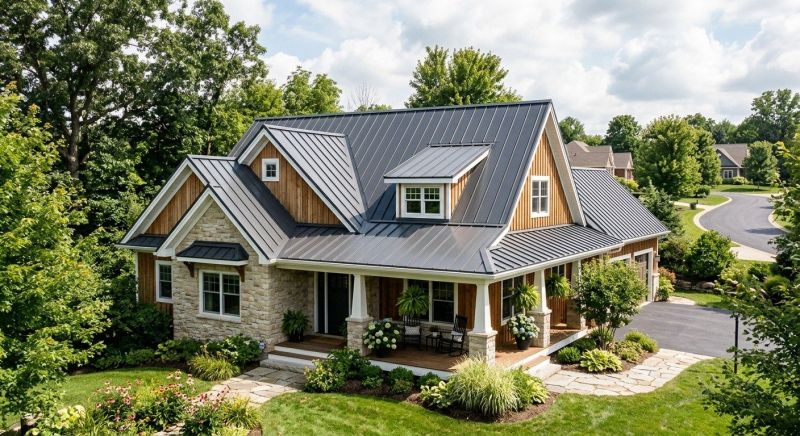 Steel Roof Replacement in Ogunquit, ME