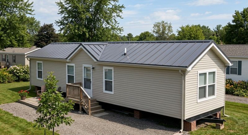 Steel Roof Replacement in Old Orchard Beach, ME