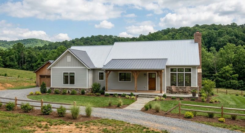Tin Roof Installation in East Waterboro, ME