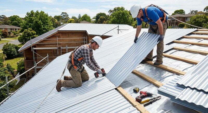 Tin Roof Installation in South Berwick, ME