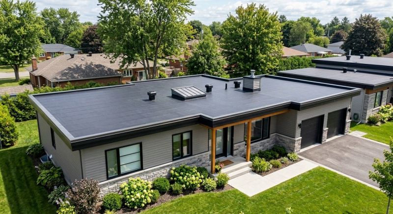Tpo Roof Construction in Kennebunkport, ME