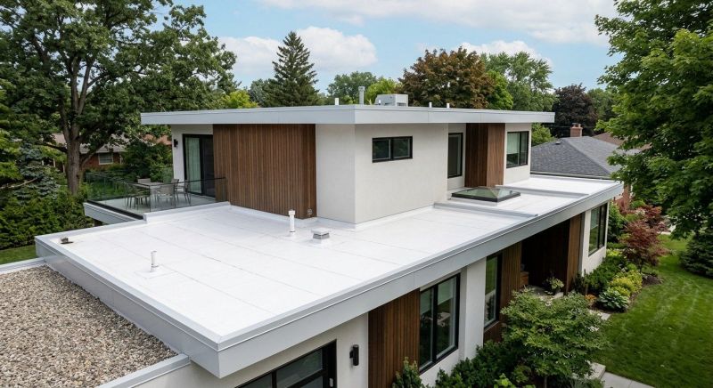 Tpo Roof Installation in Buxton, ME