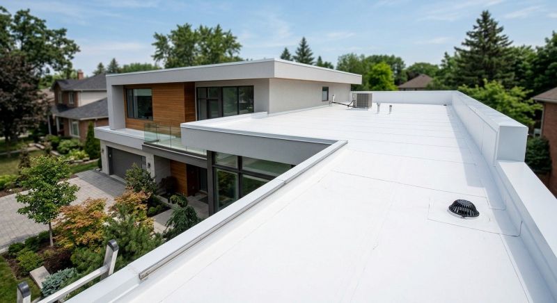 Tpo Roof Installation in Buxton, ME