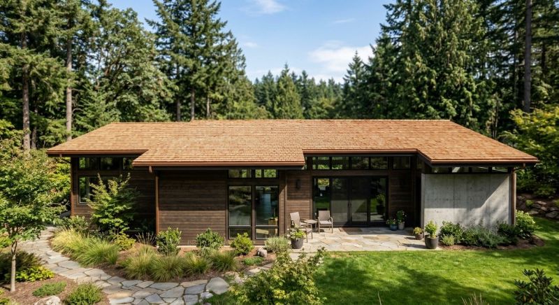Wood Roofing Installation in Gorham, ME