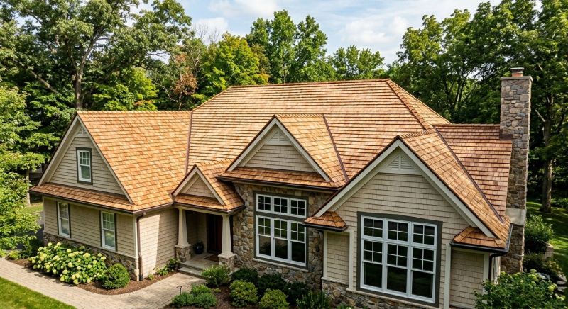 Wood Roofing Installation in York County, ME