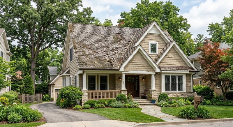 Wood Shake Roof Replacement in Cape Neddick, ME
