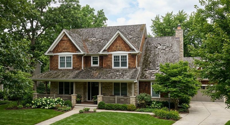 Wood Shake Roof Replacement in Cumberland County, ME
